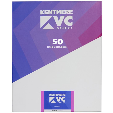 KENTMERE VC SELECT 24x30 - 50 FEUILLES - BRILLANT