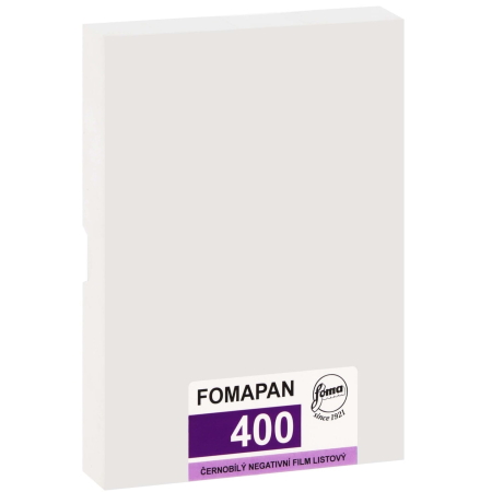 FOMA FOMAPAN 400 4"x5" - Boîte de 50 plans films