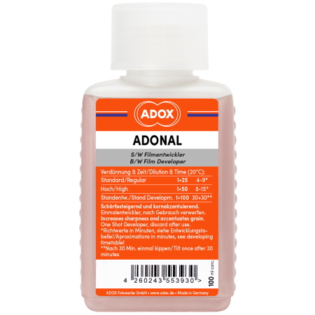 ADOX RODINAL 100ML (REVELATEUR LIQUIDE)
