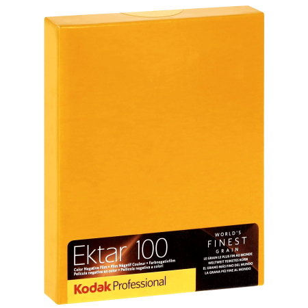KODAK EKTAR 100 4"x5" - 10 feuilles