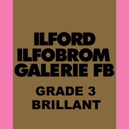 ILFORD FB ILFOBROM GALLERIE 24x30 - 50 feuilles - Brillant - Grade 3