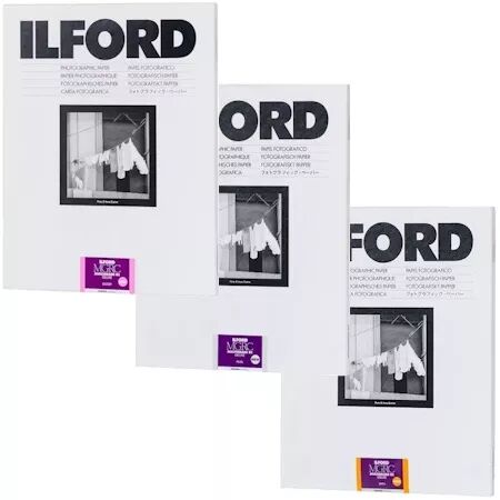 Papier photo argentique Ilford RC Deluxe