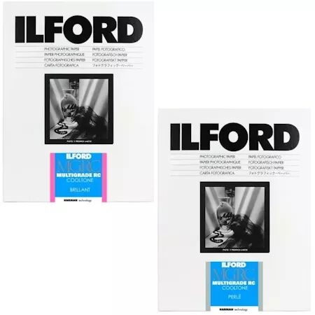 Papier photo argentique Ilford RC Cooltone