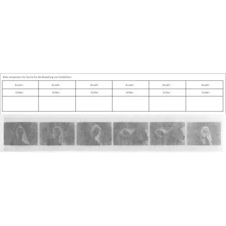 BANDE CRISTAL FORMAT 120 AVEC INDICATEUR - Pack de 100
