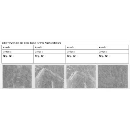 BANDE CRISTAL FORMAT 120 AVEC INDICATEUR - Pack de 50