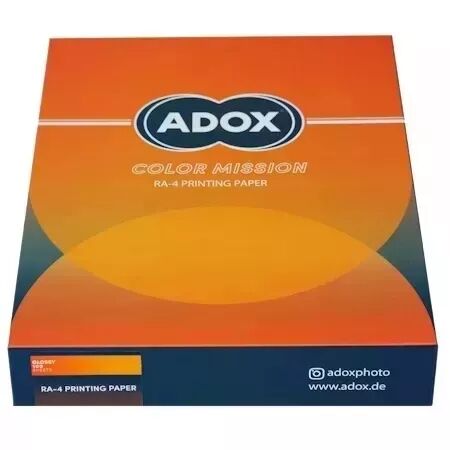 BOITE PAPIER COULEUR ADOX COLOR MISSION 10x15 - 100 FEUILLES