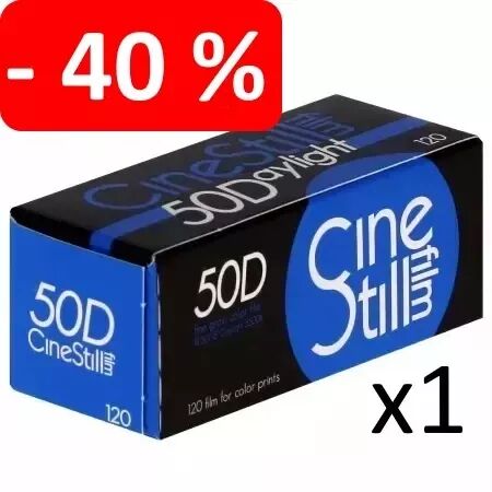 CINESTILL 50D 120 (&agrave; l\'unit&eacute;)