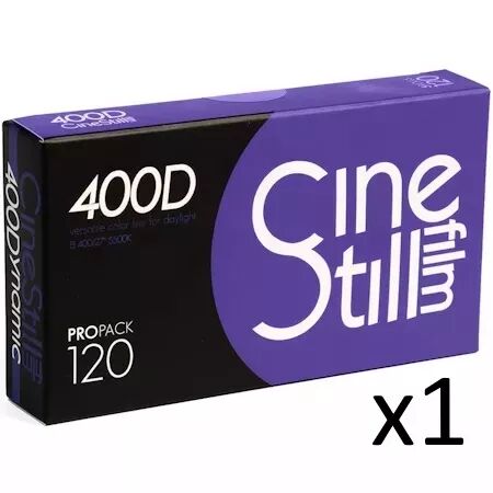 CINESTILL DYNAMIC 400D 120 (&agrave; l\'unit&eacute;)