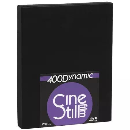 CINESTILL DYNAMIC 400D 4\ x5\  - Bo�te de 25 plans films