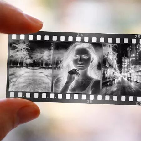 D&eacute;v. Film Noir et Blanc + Scan