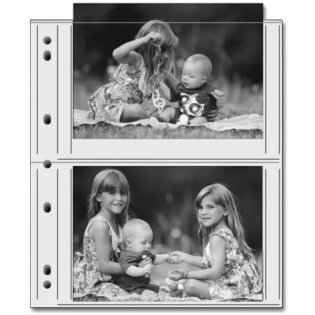 Feuillets 13x18 cm perfor�es - 10 feuilles