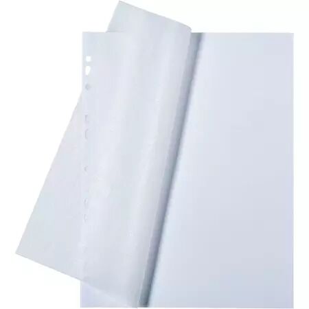 Feuillets perfor�s avec papier cristal (23.3x31 cm) - 25 feuilles