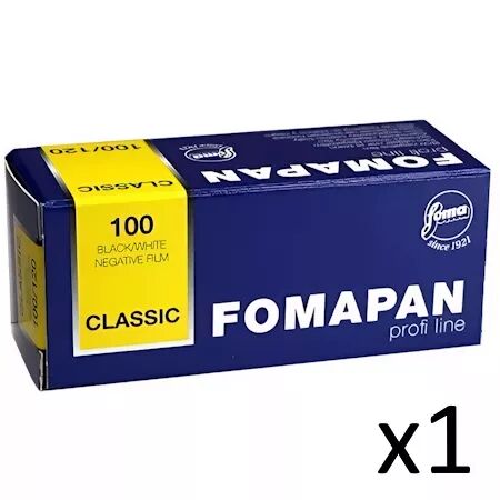 FOMA FOMAPAN 100 120 (&agrave; l\'unit&eacute;)
