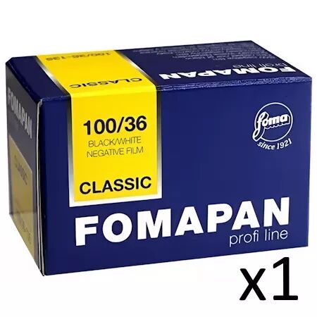 FOMA FOMAPAN 100 135-36 (&agrave; l\'unit&eacute;)