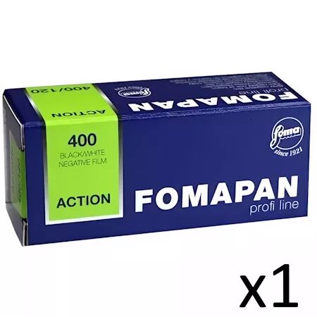 FOMA FOMAPAN 400 120 (&agrave; l\'unit&eacute;)