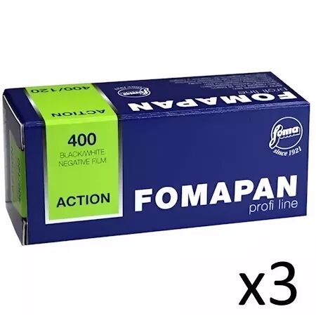 FOMA FOMAPAN 400 120 (par 3)