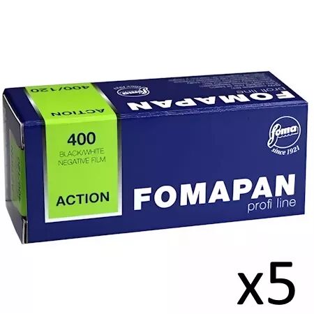 FOMA FOMAPAN 400 120 (par 5)