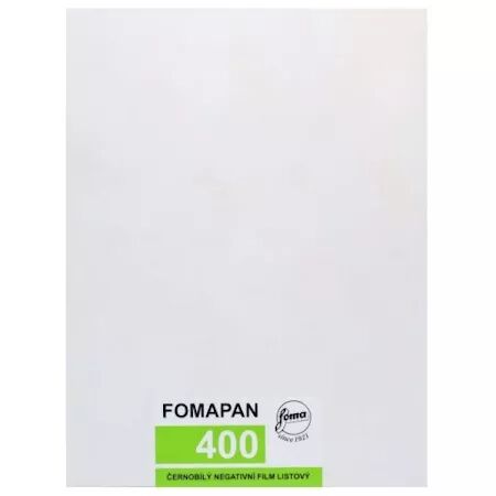 FOMA FOMAPAN 400 5\ x7\  - BOITE DE 50 PLANS FILMS