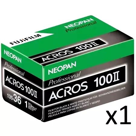FUJIFILM NEOPAN ACROS 100 II 135-36 (&agrave; l\'unit&eacute;)