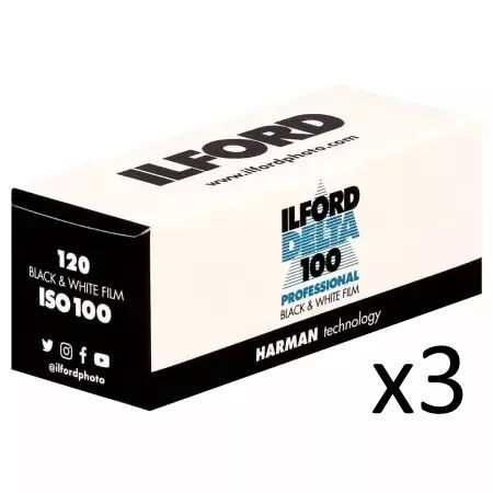 ILFORD DELTA 100 PROFESSIONAL 120 (par 3)