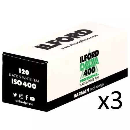 ILFORD DELTA 400 PROFESSIONAL 120 (par 3)