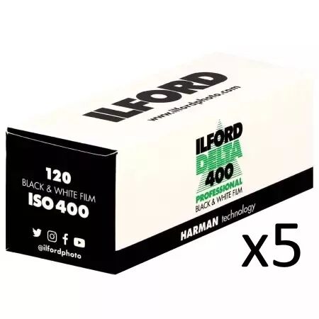 ILFORD DELTA 400 PROFESSIONAL 120 (par 5)