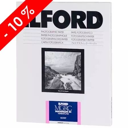 ILFORD MG RC Warmtone 30 x 40 - 50 Feuilles - Brillant
