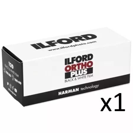 ILFORD ORTHO PLUS 80 120 (&agrave; l\'unit&eacute;)