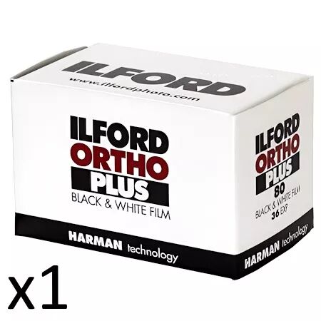 ILFORD ORTHO PLUS 80 135-36 (&agrave; l\'unit&eacute;)