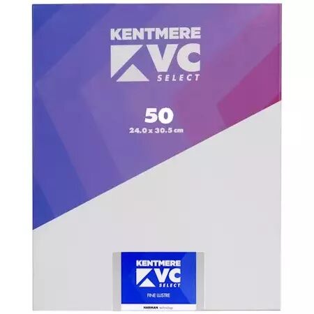 KENTMERE VC SELECT 24x30 - 50 FEUILLES - LUSTRE