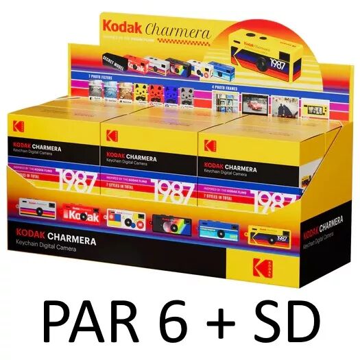 Kodak Charmera (par 6) avec carte SD 64go