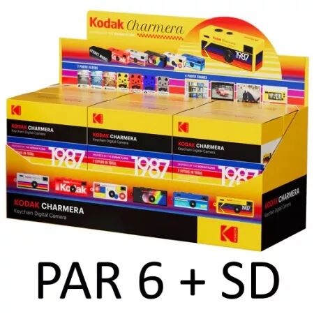 Kodak Charmera (par 6) avec carte SD 64go