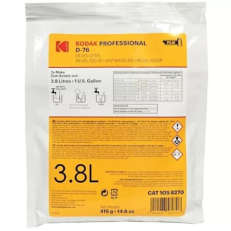 KODAK D-76 3,8L (REVELATEUR EN POUDRE)