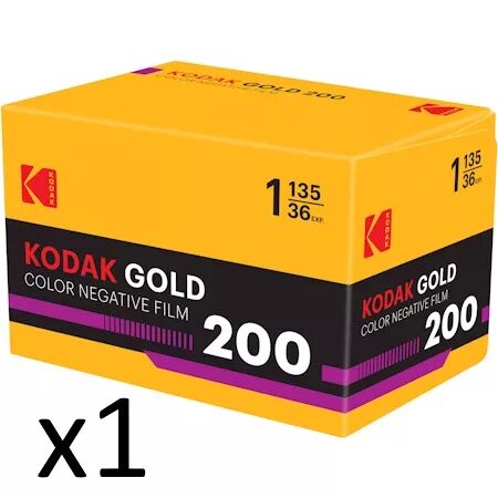 KODAK GOLD 200 135-36 (&agrave; l\'unit&eacute;)