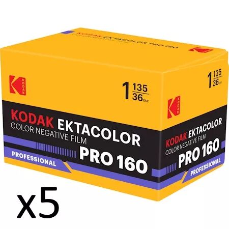 KODAK PORTRA 160 (EKTACOLOR) 135-36 (par 5) 