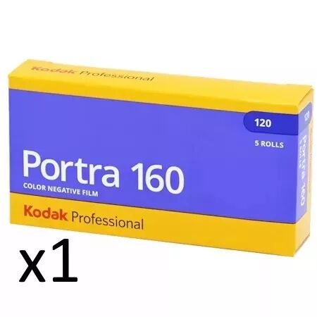 KODAK PORTRA 160 120 (&agrave; l\'unit&eacute;)