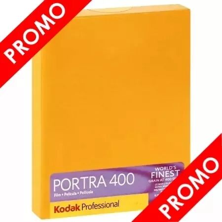 KODAK PORTRA 400 8\ x10\  - 10 PLAN FILMS 