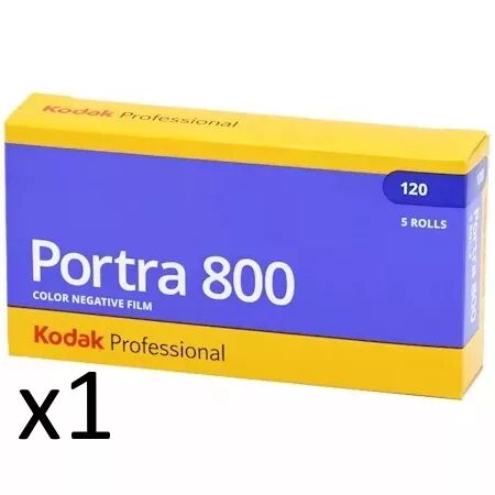 KODAK PORTRA 800 120 (&agrave; l\'unit&eacute;)