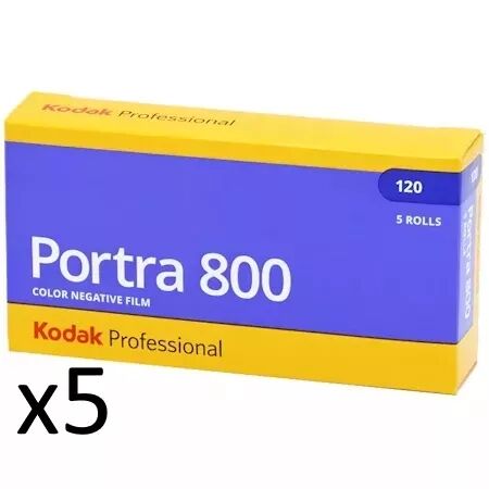 KODAK PORTRA 800 120 (par 5)