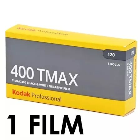 KODAK T-MAX 400 (EKTAPAN) 120 (&agrave; l\'unit&eacute;)