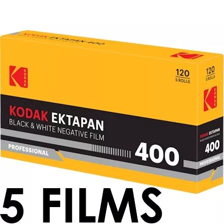 KODAK T-MAX 400 (EKTAPAN) 120 (par 5)