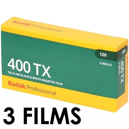 KODAK TRI-X 400 120 (par 3)