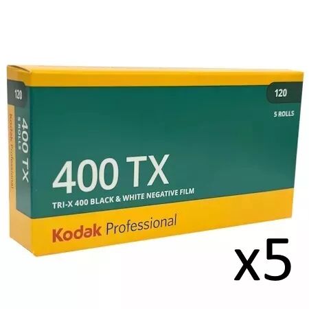 KODAK TRI-X 400 120 (par 5)