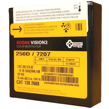 KODAK VISION 3 16MM - 250D