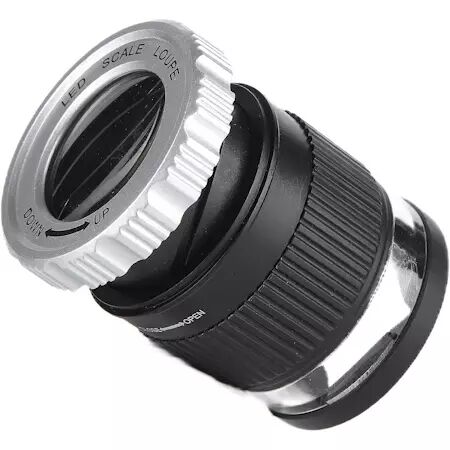 LOUPE 30X AVEC ECLAIRAGE LED ET UV