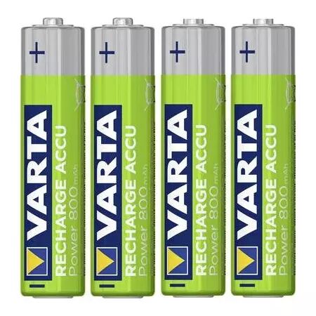 PILE VARTA RECHARGEABLE LR03 - 800mAh (PACK DE 4)